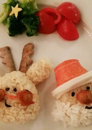 パーティに向けて！！サンタ&トナカイ試作-レシピのメイン写真