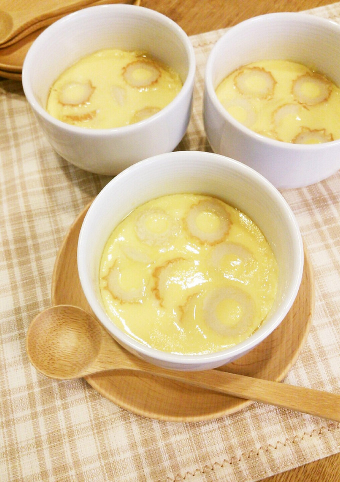 レンジで簡単☆ちくわの茶碗蒸し-レシピのメイン写真