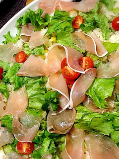 食べ過ぎ注意!ライスサラダ(洋風チラシ)-レシピのメイン写真