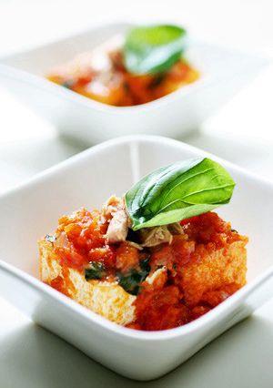 イタリア風「厚揚げのトマトソース煮」-レシピのメイン写真