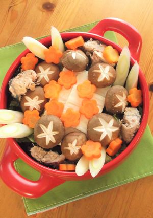 ヘルシー♪鯖水煮缶と豆腐のみぞれ鍋-レシピのメイン写真