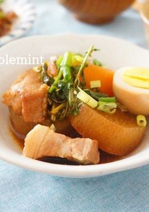 豚バラ大根のオイスターソース煮-レシピのメイン写真