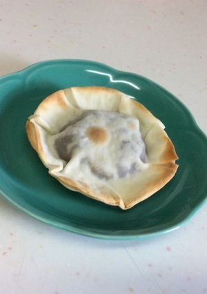 和のスイーツ〜餃子の皮で簡単お焼き〜-レシピのメイン写真