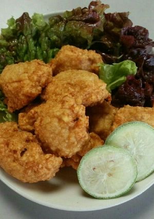 クワイのふわふわ揚げ　唐揚げバージョン-レシピのメイン写真