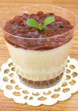 阿波晩茶パウダーのふわとろプリン-レシピのメイン写真