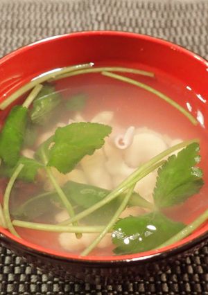ホッキ貝のお吸い物-レシピのメイン写真