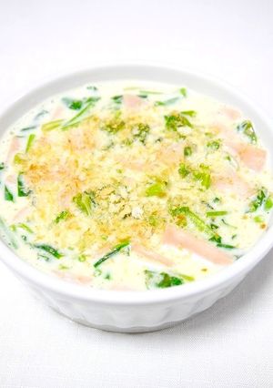 簡単！焼かない☆ほうれん草グラタン-レシピのメイン写真