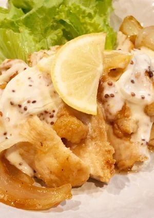 ヨーグルトタルタル鶏胸肉の酸っぱ旨ソテー-レシピのメイン写真