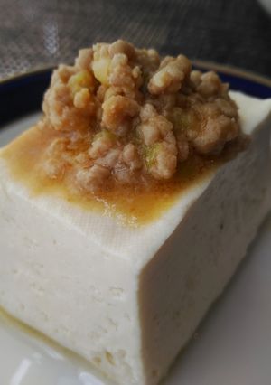 肉みその湯豆腐-レシピのメイン写真