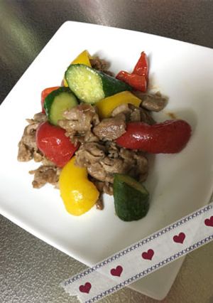 豚肉ときゅうりの中華炒め-レシピのメイン写真