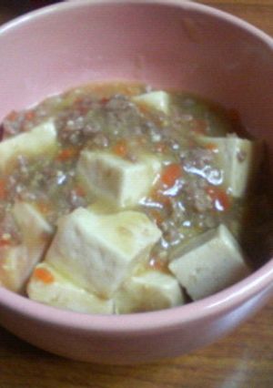 辛くない麻婆豆腐もどき？-レシピのメイン写真