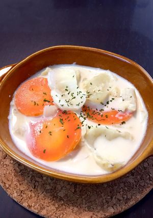 ゆり根とにんじんのほっこりミルクスープ✨-レシピのメイン写真