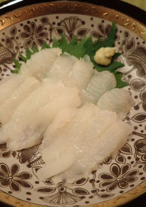 フサギンポの刺身-レシピのメイン写真