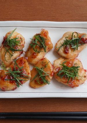 鶏むね肉の梅照り焼き-レシピのメイン写真