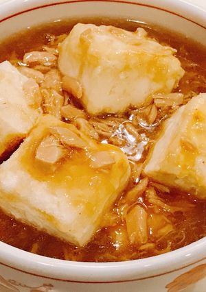 簡単！ツナのあんかけ、揚げ出し豆腐！-レシピのメイン写真