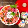 薔薇のカマンベールチーズリース鍋
