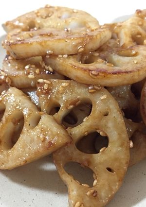 れんこんのオイスターソース焼き-レシピのメイン写真
