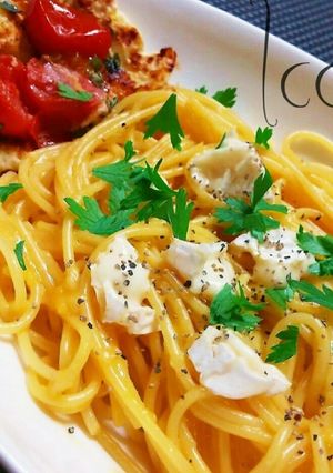 レモン風味♪たっぷりチーズと卵黄のパスタ-レシピのメイン写真