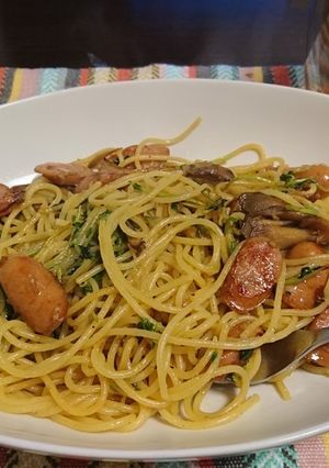 冷蔵庫にあるもので☆豆苗パスタ☆-レシピのメイン写真