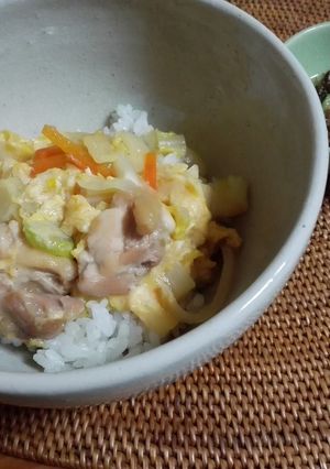 チキンのエッグ【親子丼】-レシピのメイン写真