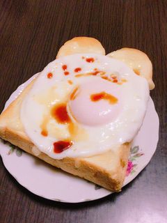 簡単激うま目玉焼きトースト-レシピのメイン写真