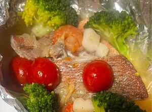 骨とり赤魚のアクアパッツァ✨ホイル焼き-レシピのメイン写真