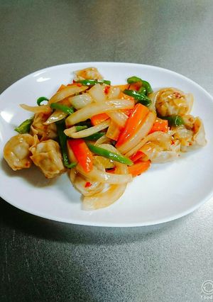 チルド焼売で簡単チリソース炒め-レシピのメイン写真