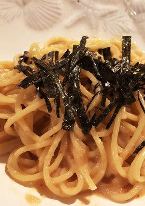 明太子スパゲティ♡コストコの冷凍明太子で-レシピのメイン写真