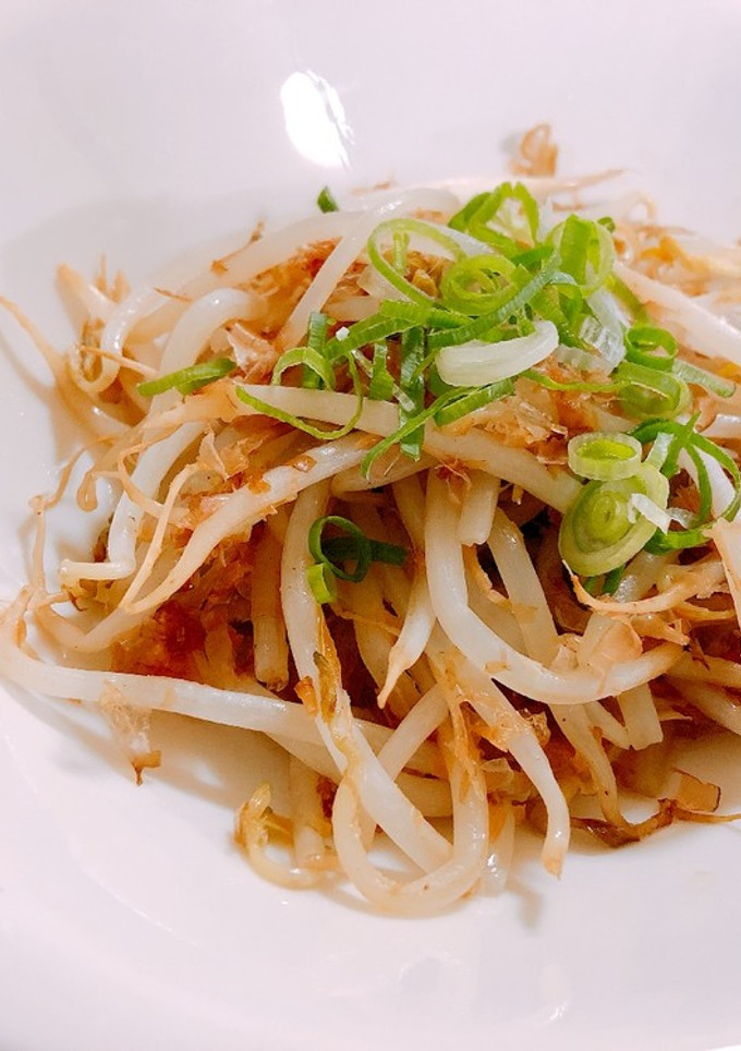 レンジで簡単もやしおかか和え-レシピのメイン写真