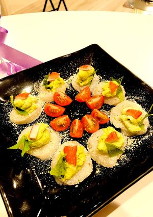 粉雪のホタテカルパッチョ-レシピのメイン写真