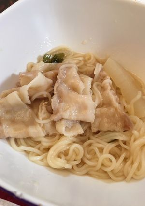おでんの残り出汁で子供も大好き煮麺-レシピのメイン写真