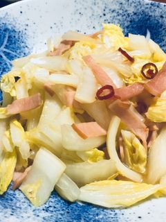 白菜の甘酢炒め-レシピのメイン写真