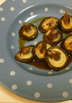 ポン酢香る♪焼きしいたけ-レシピのメイン写真