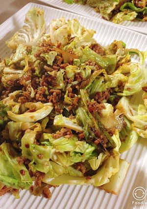 肉みそキャベツ！(o^^o)-レシピのメイン写真