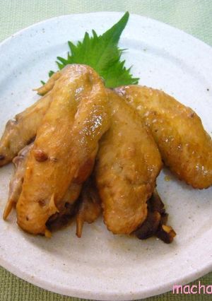 圧力鍋で簡単！手羽先のさっぱり煮-レシピのメイン写真