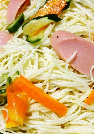 あるあるソーメンがチャンプルーでうまい-レシピのメイン写真