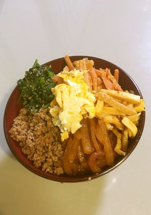 もやしが苦手な人のためのビビンバ-レシピのメイン写真