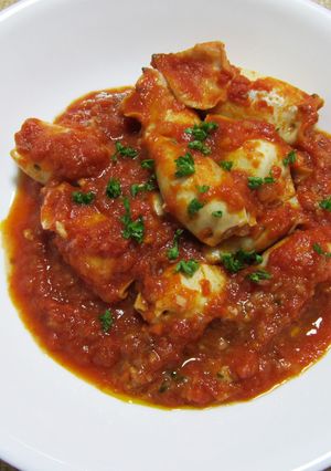 小イカのトマト煮(ポルトガル風)-レシピのメイン写真