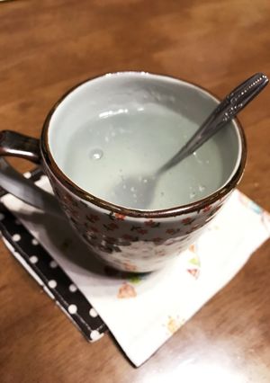 片栗粉でくず湯☆あったか葛湯で風邪予防-レシピのメイン写真