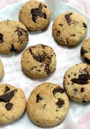 お手軽♪ホロホロチョコチップクッキー-レシピのメイン写真