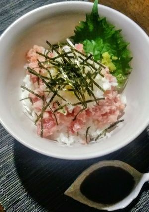 我が家のねぎトロ丼-レシピのメイン写真