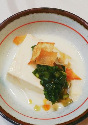 豆乳湯豆腐-レシピのメイン写真