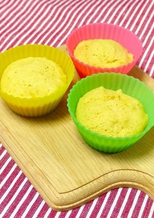 レンジで簡単！蒸しパン☆卵小麦粉フリー-レシピのメイン写真