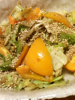 野菜の豆豉醬、生姜、ごま油炒め-レシピのメイン写真