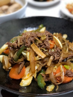 簡単☆牛肉とエリンギのプルコギ風-レシピのメイン写真