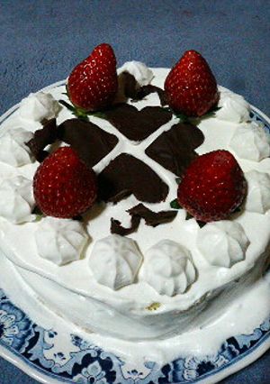 簡単美味しいば―すでいケーキ-レシピのメイン写真