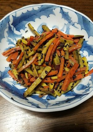 【簡単】チンぴら(レンジできんぴら)-レシピのメイン写真