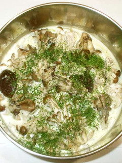 豚肉と茸の豆乳クリーム煮♪簡単-レシピのメイン写真
