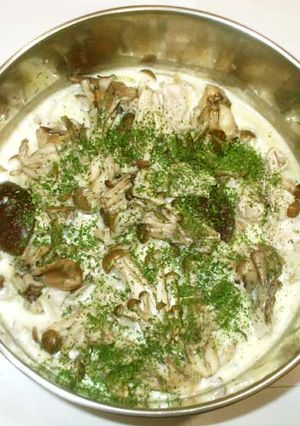 豚肉と茸の豆乳クリーム煮♪簡単-レシピのメイン写真