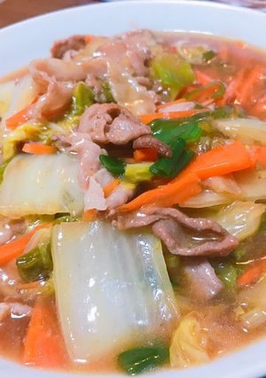 簡単!あったか白菜のトロトロ炒め-レシピのメイン写真